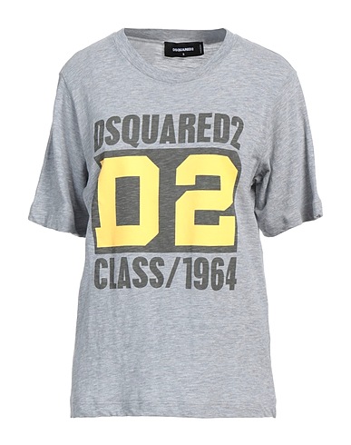 DSQUARED2 T-shirt Light grey 88% Cotton, 12% Viscose