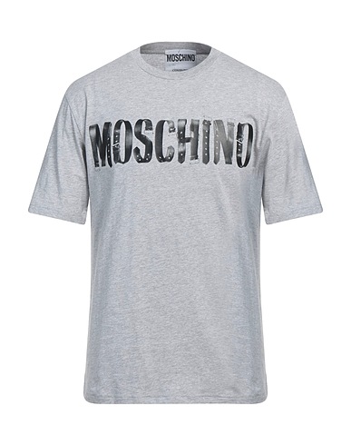MOSCHINO T-shirt Grey 100% Cotton