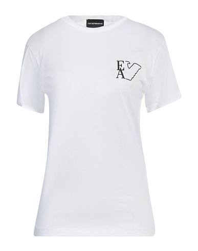 EMPORIO ARMANI T-shirt White 50% Modal, 50% Cotton