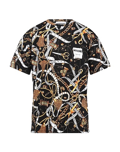 MOSCHINO T-shirt COUTURE Black 100% Cotton