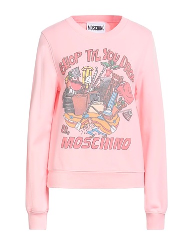 MOSCHINO Sweatshirt COUTURE Pink 100% Cotton