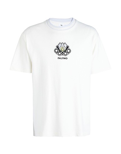 PUMA x PALOMO T-shirt PUMA x PALOMO Graphic Tee  Avorio 100% Cotone