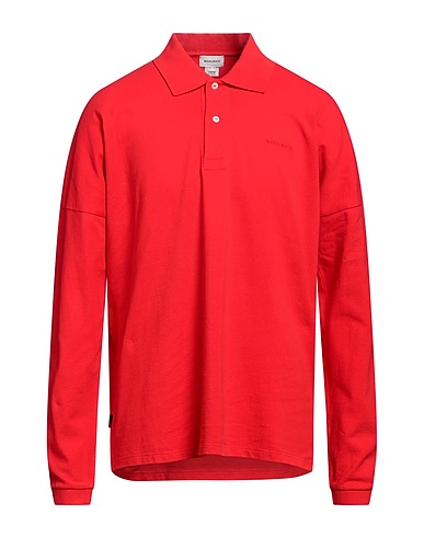 WOOLRICH Polo shirt Tomato red 100% Cotton
