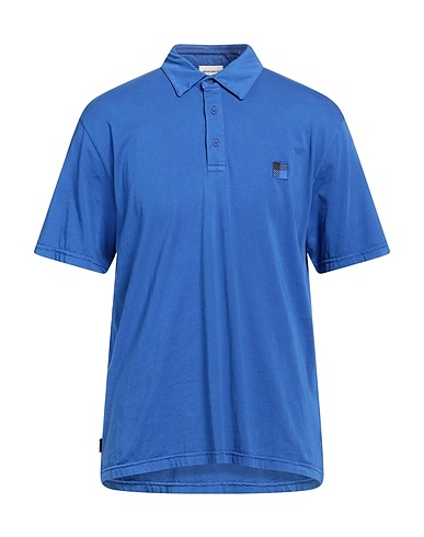 WOOLRICH Polo shirt Blue 100% Cotton