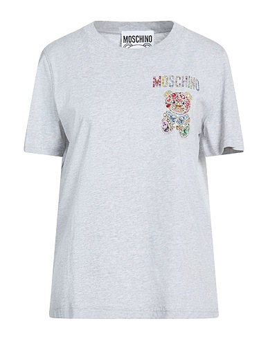 MOSCHINO T-shirt Grey 100% Cotton