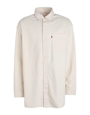LEVI'S Jeanshemd MT-SHIRTS DENIM
 Elfenbein 100% Baumwolle