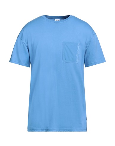 ASPESI T-shirt Blu chiaro 100% Cotone