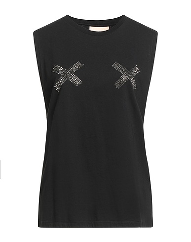 ANIYE BY T-shirt Black 100% Cotton