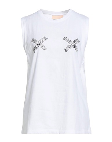 ANIYE BY T-shirt Bianco 100% Cotone