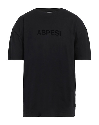 ASPESI T-shirt Black 100% Cotton