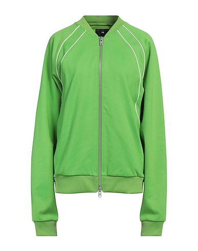 Y-3 Sweatshirt Lime green 76% Polyamide, 20% Cotton, 4% Elastane