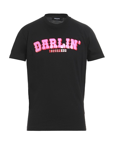DSQUARED2 Ｔシャツ ブラック コットン 100%