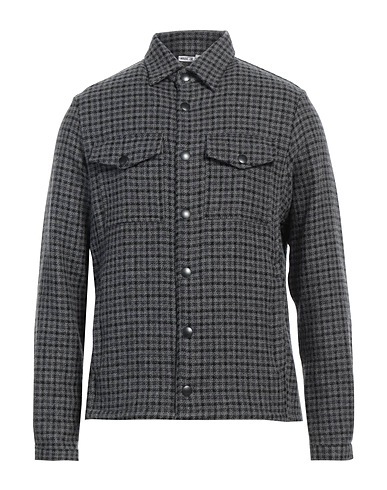 DESTIN Checked shirt 75% Wool, 25% Cashmere
