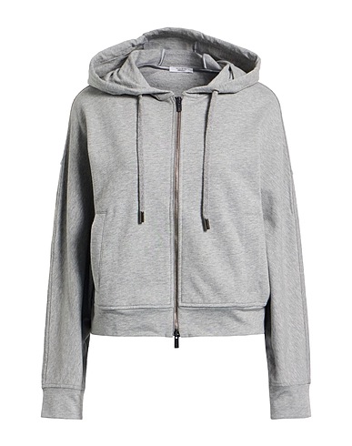 PESERICO Sweatshirt GRIGIO 95% Cotton, 5% Elastane, Silk