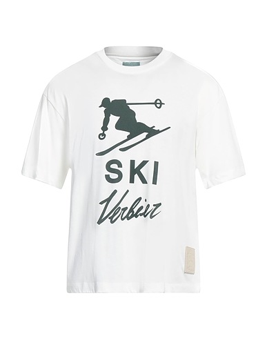 BALLY T-shirt White 100% Cotton, Lambskin