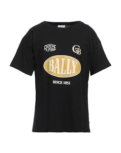 BALLY T-shirt Black 100% Cotton