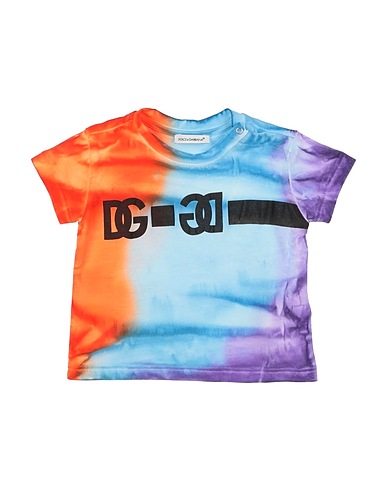 DOLCE&GABBANA T-Shirt Azurblau 100% Baumwolle