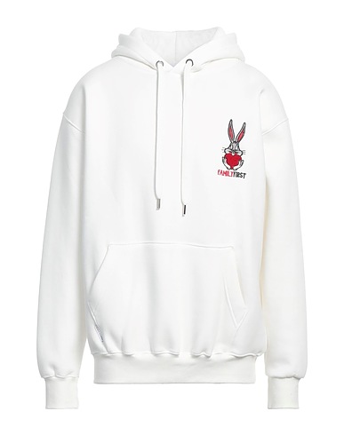 FAMILY FIRST  Milano Hooded sweatshirt White 100% Cotton