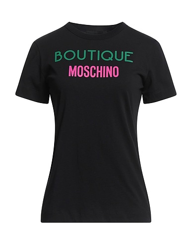 BOUTIQUE MOSCHINO T-shirt Nero 100% Cotone