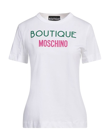 BOUTIQUE MOSCHINO T-shirt Bianco 100% Cotone