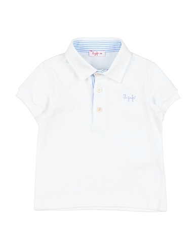 IL GUFO Polo shirt White 100% Cotton