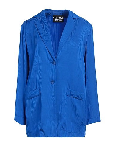 BOUTIQUE MOSCHINO Blazer Blue 100% Viscose