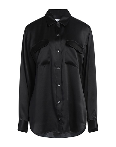 EQUIPMENT Silk shirts & blouses Black 100% Silk