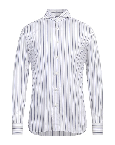 LUIGI BORRELLI NAPOLI Striped shirt 100% Cotton