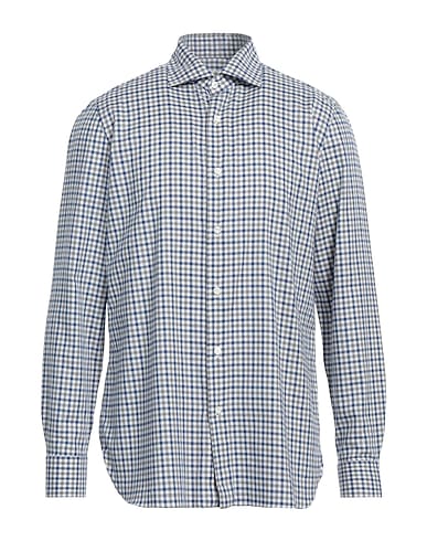 LUIGI BORRELLI NAPOLI Checked shirt 100% Cotton