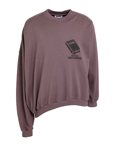 MAGLIANO Sweatshirt Mauve 100% Cotton, Elastane