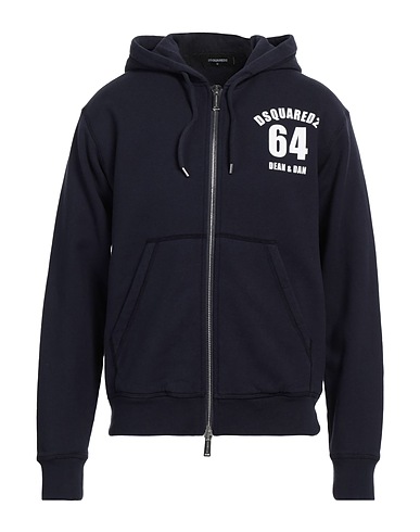 DSQUARED2 Felpa Blu navy 100% Cotone