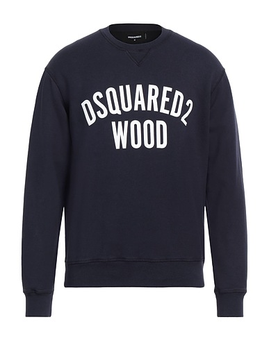 DSQUARED2 Felpa Blu notte 100% Cotone