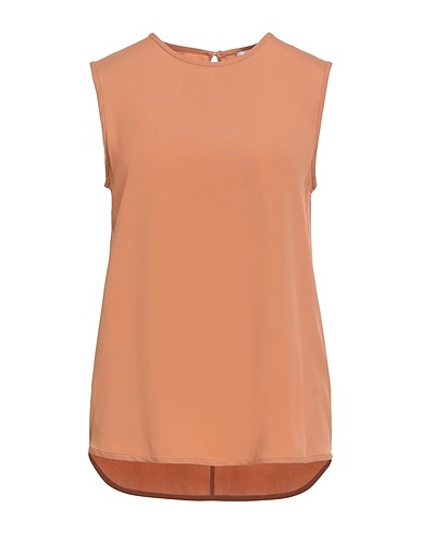 PESERICO Top EASY Camel 81% Acetate, 13% Silk, 6% Elastane