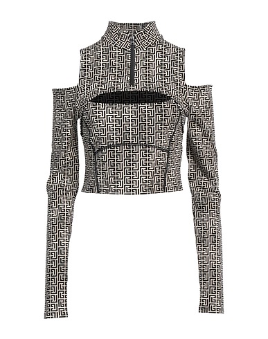 BALMAIN Top 95% Cotton, 5% Elastane