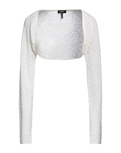 BYBLOS Shrug Ivory 100% Merino Wool