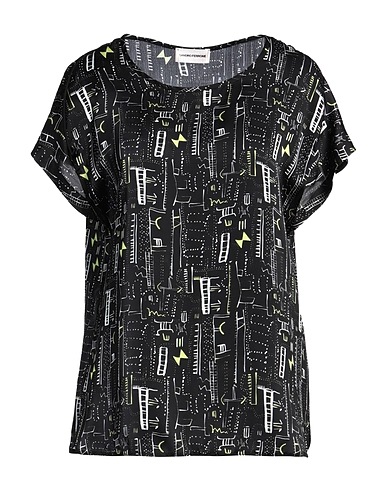 SANDRO FERRONE Top Black 100% Polyester