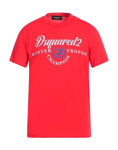 DSQUARED2 T-shirt Red 100% Cotton