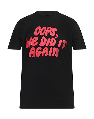DSQUARED2 T-shirt Black 100% Cotton