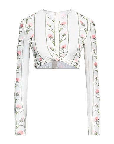 GIAMBATTISTA VALLI Silk top White 100% Silk