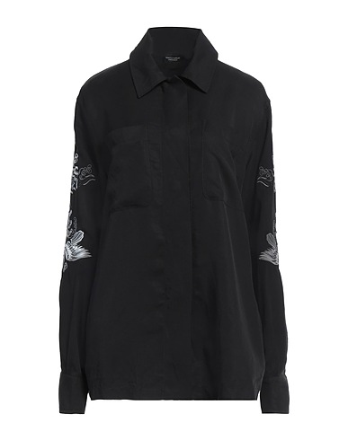MARCELO BURLON Shirts Black 100% Viscose
