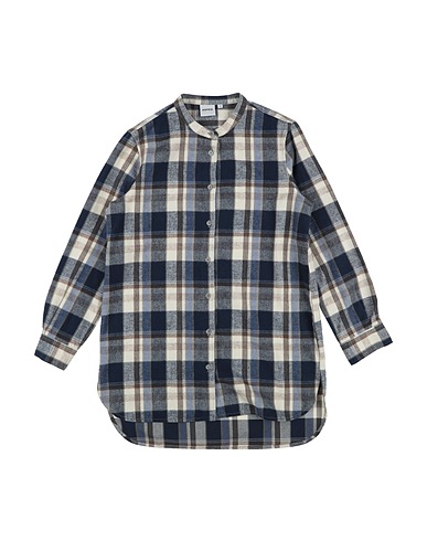 ASPESI Patterned shirts & blouses Midnight blue 100% Cotton