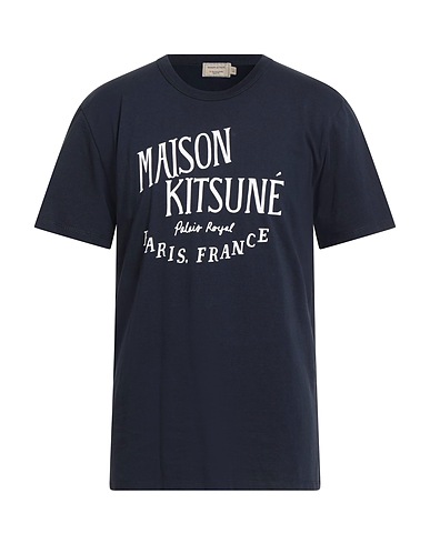 MAISON KITSUNÉ T-shirt Navy 100% Cotton