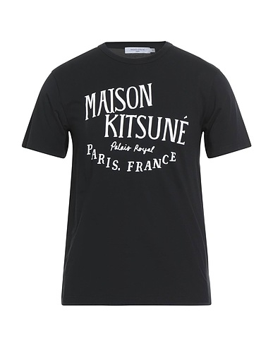 MAISON KITSUNÉ T-shirt Black 100% Cotton