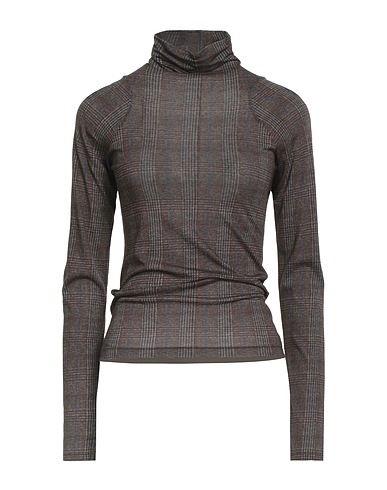RAG & BONE T-shirt Dark brown 60% Cotton, 40% Modal