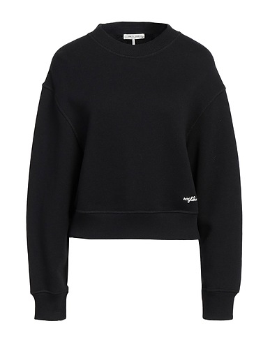 RAG & BONE Felpa Nero 78% Cotone, 22% Poliestere, Elastan