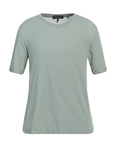 RAG & BONE Basic T-Shirt Light green 100% Cotton