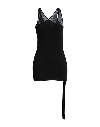DRKSHDW by RICK OWENS Canotta Nero 100% Cotone