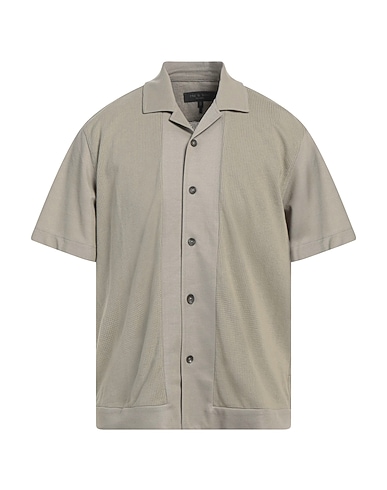RAG & BONE Solid color shirt VERDE MILITARE 100% Cotton