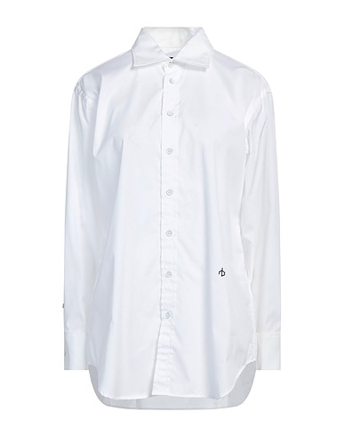RAG & BONE Camicie e bluse tinta unita Bianco 100% Cotone