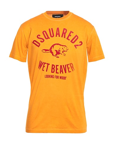 DSQUARED2 T-shirt Orange 100% Cotton